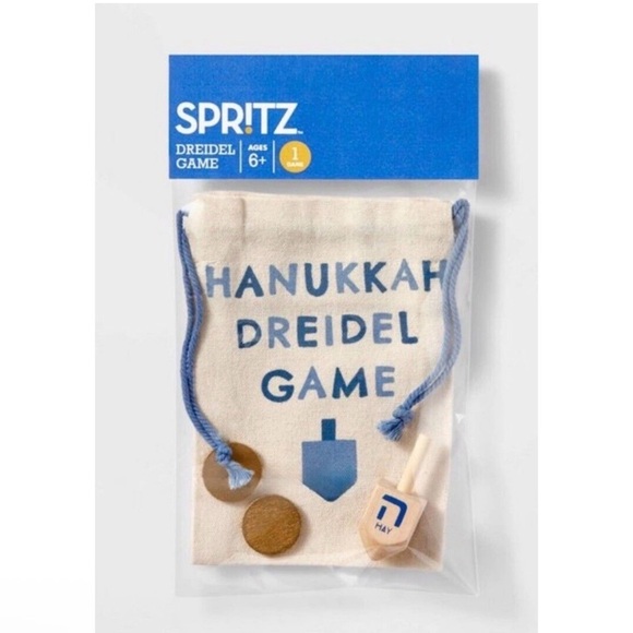 24pc Hanukkah Dreidel Game Party Kit - Spritz™ - Picture 2 of 4